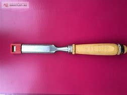 Стамеска-долото 18 мм, хромованадиевая сталь, трехкомп. ручка