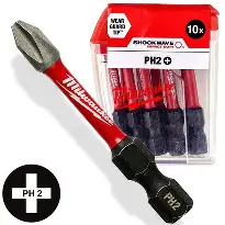 Бита PH2 Milwaukee  10шт набор