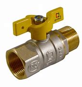 Кран шаровой Газ  1/2 г/ш бабочка