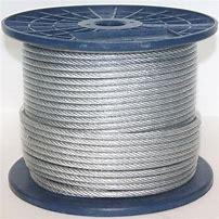 Трос в оплетке 5/6мм  2,5м