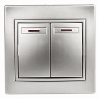 ВЫключатель Intro Plano 2-105-01 двухклавишный с подсветкой белый