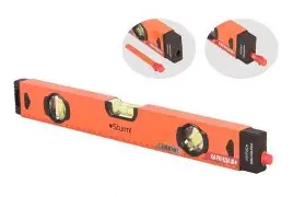 Уровень 400мм, усиленный профиль, магнит, 3 глазка, с КАРАНДАШОМ, Кулибин