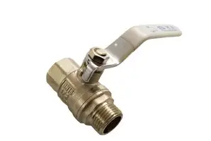 Кран шаровый с носиком    STI 1/2 нар. ручка