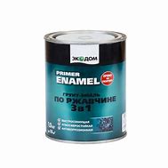 Грунт-эмаль по рж. голубая 0,9кг "РАДУГА"