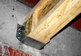 Крепление балок раскрытое, оцинк. 75х152 (10 шт.), поштучно