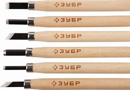 ЗУБР 6 предм., Фигурные резцы (18375-H6)