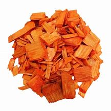 Щепа декоративная оранжевая 60л