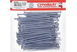 Гвозди строительные 4,0x100 (1кг)- пакет Стройбат(20)