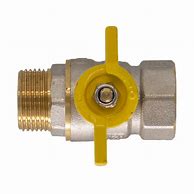 Кран шаровой Газ  1 г/ш бабочка