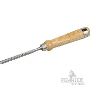 Стамеска-долото 10 мм, хромованадиевая сталь, трехкомп. ручка
