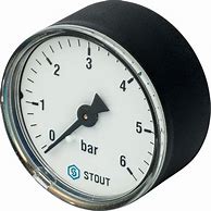 Манометр аксиальный 6bar ф1/4" GAPPO (10/100)