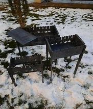 Мангал разборный "Огонёк" 360*240*320*3мм