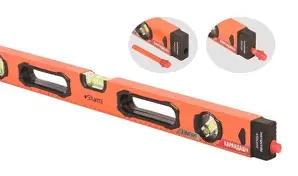 Уровень 600мм, усиленный профиль, магнит, 3 глазка, с КАРАНДАШОМ, Кулибин