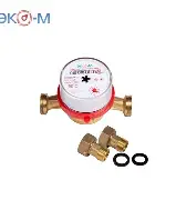 Счетчик для воды 1/2 до 90град. ЭКОМЕРА