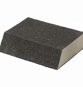 Губка шлифовальная алюминий-оксидная, 100х70х25 мм,  Р 60