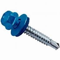 Саморез кровельный 4,8х51 RAL5005 синий насыщенный (13шт)