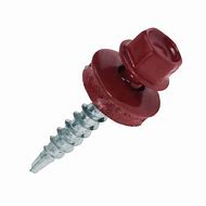 Саморез кровельный 5,5х19 RAL3005 красное вино (12шт)