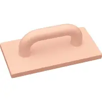 Терка полиуретановая облегченная красная 180х230