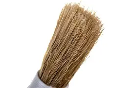 Кисть круглая, натуральная светлая щетина  №2 ( 20 мм)