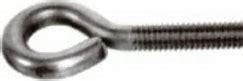 Крючок-кольцо М10х100 с метрической резьбой, поштучно