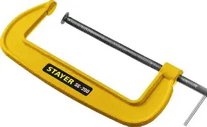 STAYER  SG-200, 200 мм, чугунная струбцина G (3215-200)