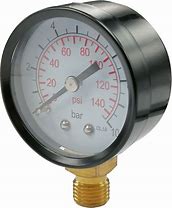 Манометр радиальный 10 бар"ViEiR"(100шт) вертикальный YLА10