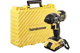 Винтоверт ударн акк б/щ Hanskonner HCD18280H, 18B. Unibattery, 280Нм