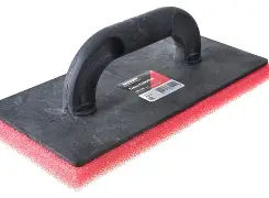 Терка 280х140 мм с твердой губчатой накладкой 20 мм