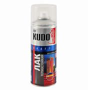 Лак термостойкий 520 мл KUDO KU-9006