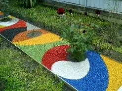 Щепа декоративная зеленая 60л