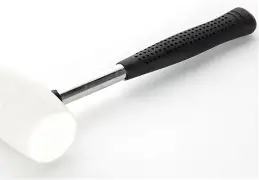 Киянка 225гр, бел. резиновый боек, обрезин. рукоятка Sturm!