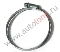 Хомут хромированный 60х80 NORMA