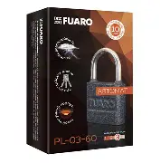 Замок навесной PL-UNI-0463 3key (58209) (FUARO)