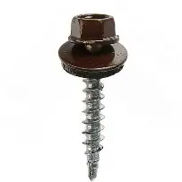 Саморез кровельный DAXMER 5.5x19 коричневый RAL 8017