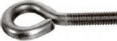 Крючок-кольцо М6х127 с метрической резьбой, поштучно
