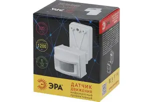 Датчик движения MD 01 Прожекторный 12м ЭРА
