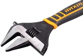 Разводной ключ с тонкими губками, фосфатированый, 250 мм, Вихрь