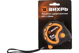 Рулетка 5мх19мм Вихрь
