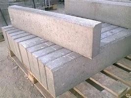 Бордюр тротуарный 60х20х8 серый (66 шт/под)