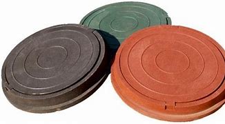 Люк полимерно-песчанный  ЛПП-Л (макс. нагр. 3т)