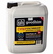 !АКЦИЯ 92817 Суперпластификатор INTERPLAST GOODHOM 5л